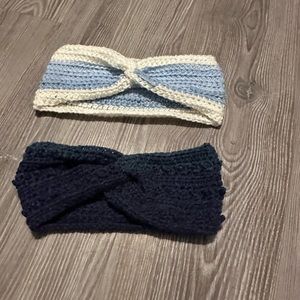 Set of 2 crochet headbands